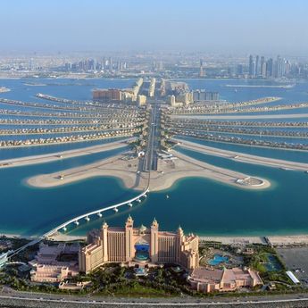 Dubai iz ptičje perspektive