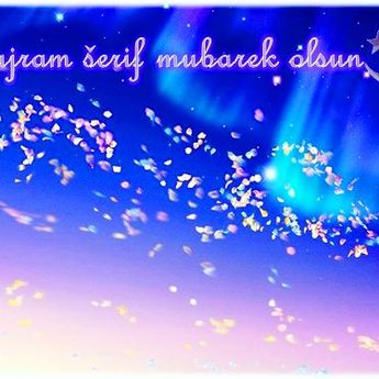 Bajram šerif mubarek olsun!