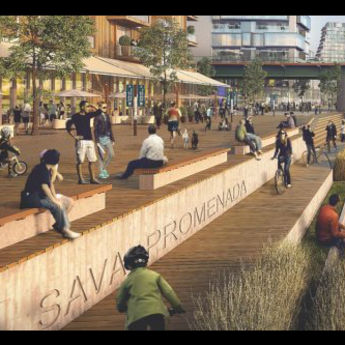 Pogledajte kako će izgledati Savsko šetalište (FOTO)