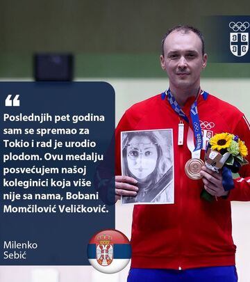 ​Najemotivniji momenat na OLIMPIJADI: Zbog dirljivog poteza Milenka Sebića svi su zaplakali (FOTO)