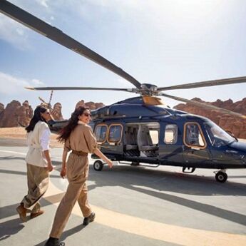 Saudijska Arabija: Let helikopterom iznad 7 top lokacija