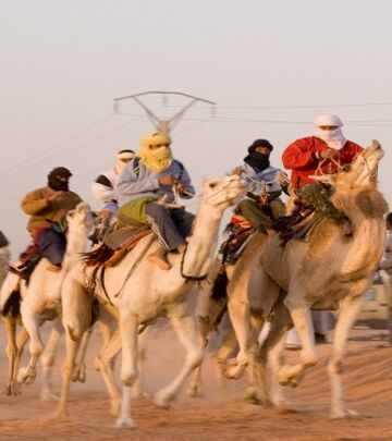 Dve žene u Emiratima trkom na kamilama ispisale istoriju