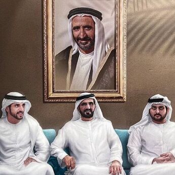 Princ Fazza podelio posebnu fotografiju iz porodičnog albuma