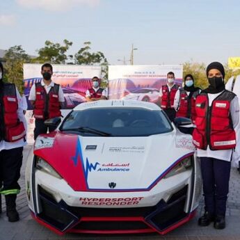 Dijamanti i pozlata: Najskuplje vozilo Hitne pomoći na svetu