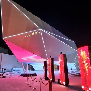 ​Vulin posetio Srpski paviljon na EXPO 2020 u Dubaiju