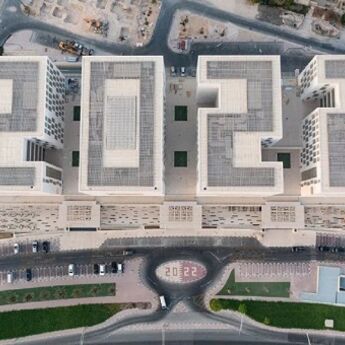 U čast SP u fudbalu: Zgrada u Kataru u obliku broja 2022