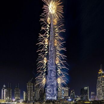 ​Doček 2024. na Burdž Kalifi: Spektakl uz vatromet i ulaznice do 5000 dirhama