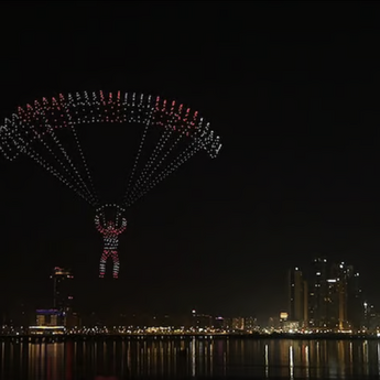 ​Dronovi iznad Dubaija: Novi spektakli tokom Dubai Shopping Festivala